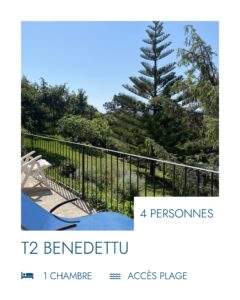 location appartement corse benedettu